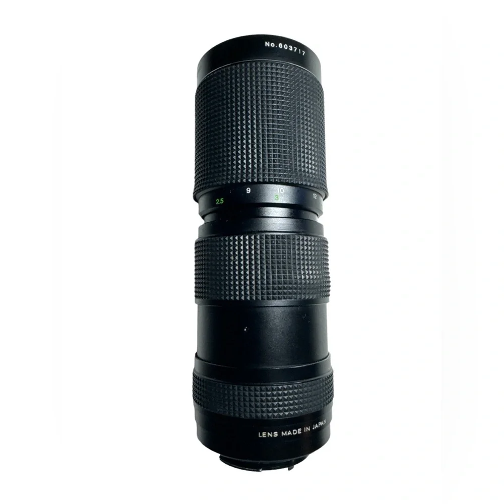 🔥 Formula 5 85-210mm f/4.5 55mm Japanese Lens SR Mount W/ Filter & Case 🔥